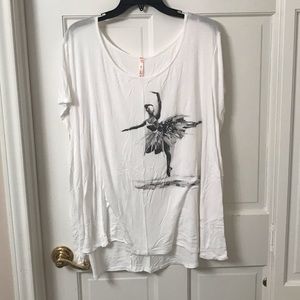 Ballerina graphic shirt
